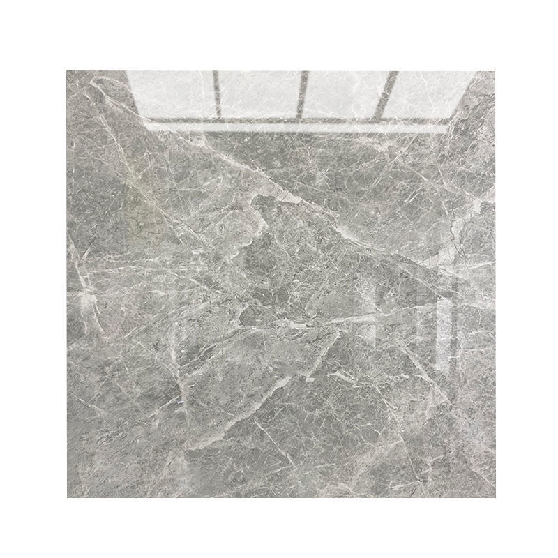佛山地板砖瓷砖800x800客厅通体大理石灰色地砖60x60防滑耐磨磁砖