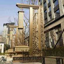 不锈钢灯柱户外景观灯柱金属灯柱灯杆住宅庭院灯小区园林公园路灯
