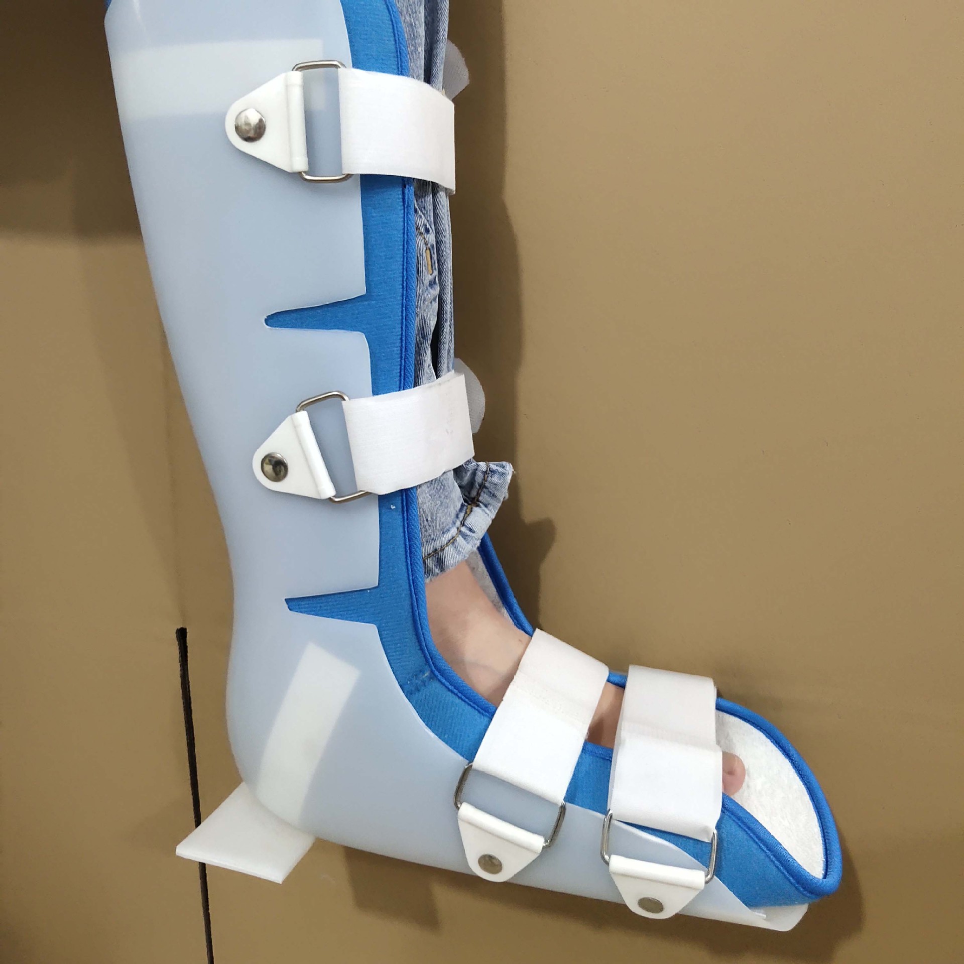 定制踝足固定支具脚踝关节踝骨固定带板防旋卧床固定成人儿童护具