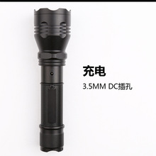 远射王C6 5W强光手电筒 Q5 充电 直充车充 三档模式 远射T6