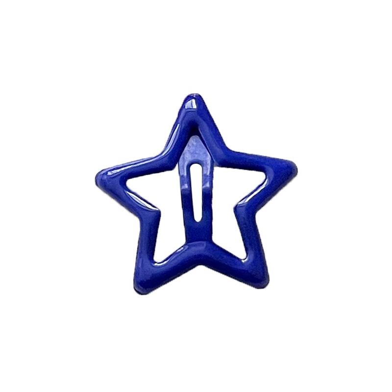 Children's Hair Accessories Star Hairpin Cute Baby Girl Small Clip Headwear Little Girl's Broken Hair BB Clip Five-Pointed Star Hairpin