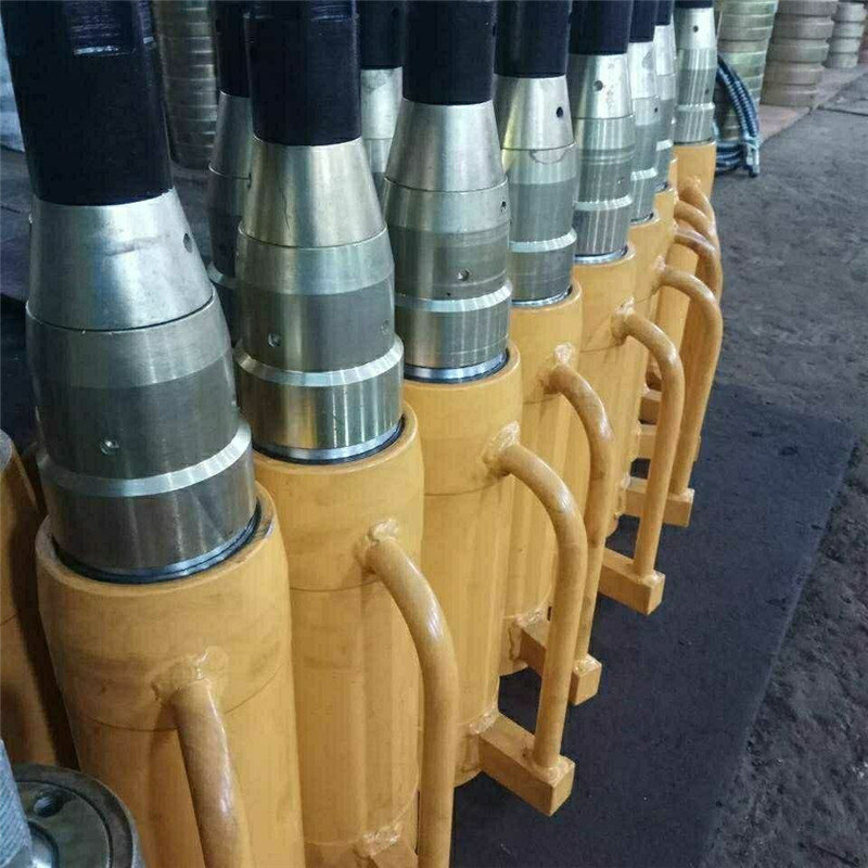 河南商丘 益隆预应力前卡千斤顶广西贵港 单根张拉式千斤顶