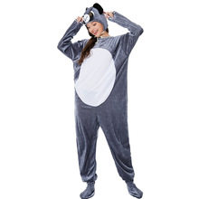 新款Cosplay小熊成人动物毛绒连体演出服 儿童动物园派对扮演服装