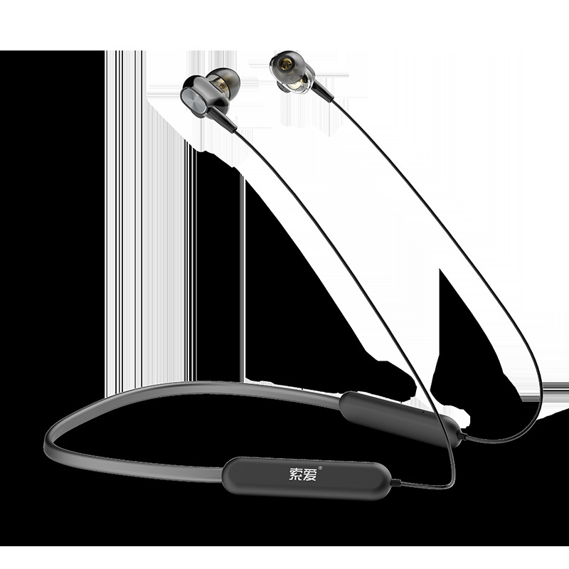 索爱蓝牙耳机无线单耳运动跑步防水防汗入耳式男女隐形迷你通用降