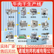 新疆牛肉干手撕牛肉加工设备酱牛肉加工机器猪肉脯制作成套设备