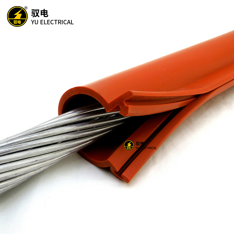驭电牌ydh型卡扣式导线绝缘护套管10kv35kv110kv裸电线保护套管