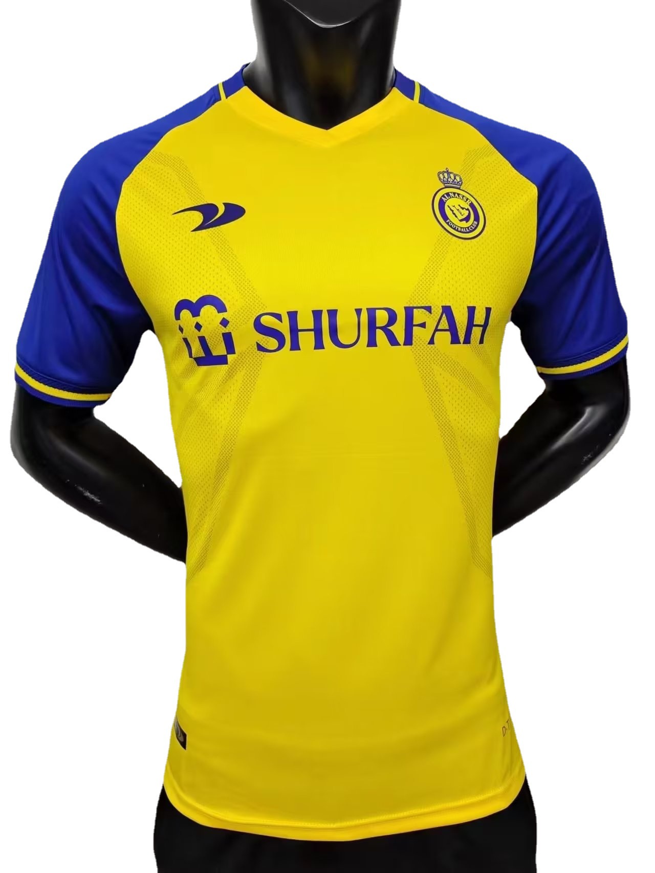 22-23沙特联赛利雅得胜利短袖球衣7号c罗主客场成人童装足球服儿