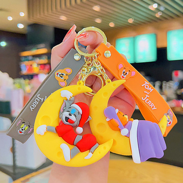 创意卡通钥匙扣批发情侣可爱书包挂件小商品网红小礼品汽车钥匙链