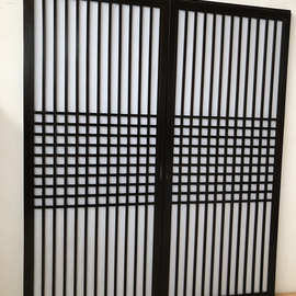 日式推拉门和室格子门障子门实木中式移门木格栅隔断门榻榻米批发