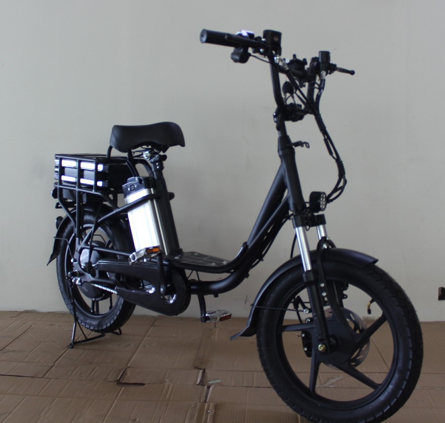电动自行车20寸60v500w1500w外卖电瓶车载重拉货双电池电助力单车