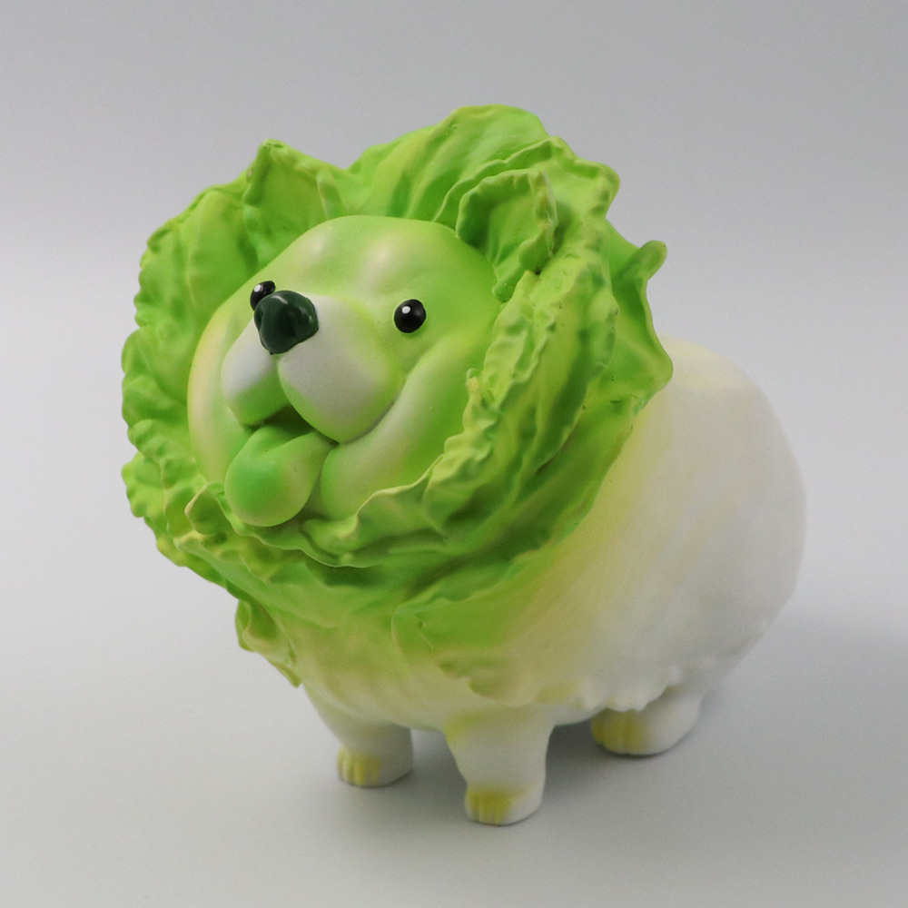 菜狗手办诺安同款白菜狗模型摆件送朋友生日礼物转运基金纪念品