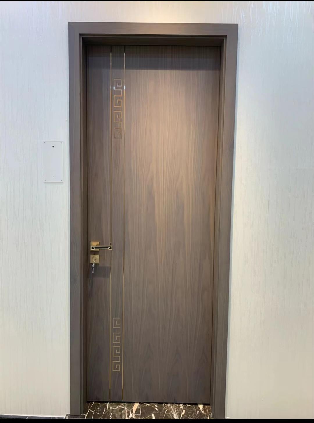 工厂直销  烤漆木皮门 原木门 实木复合门 烤漆门 厂家生产定制