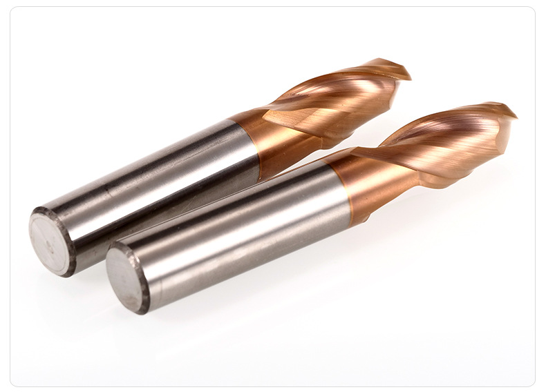 58度球头钨钢铣刀2刃球型铣刀两刃球头刀r角半圆加工中心数控刀具