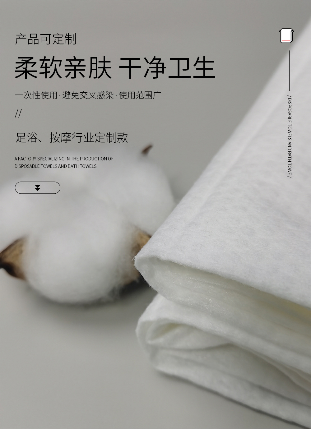 一次性浴巾纯棉白色便携式压缩小清新吸水加厚洗澡巾