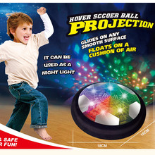 跨境儿童投影悬浮足球 室内亲子互动气垫弹力皮球玩具