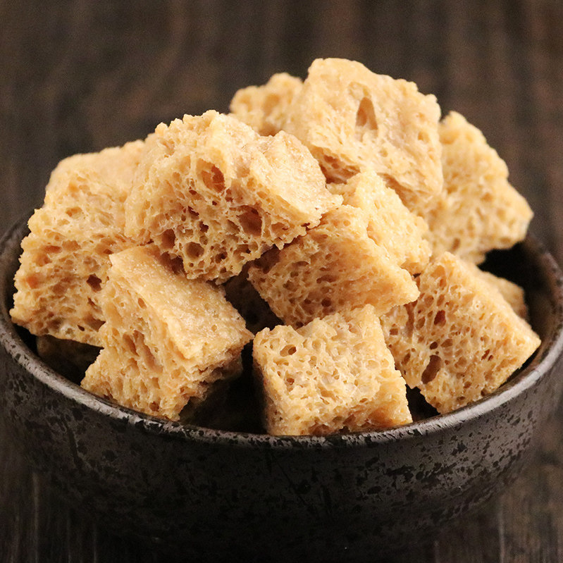 全筋烤麸干 5斤烤夫干地摊新干货煮不糊面筋口感细腻筋道好吃