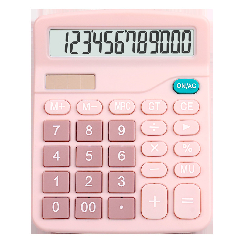 12-Bit Calculator Voice Solar Computer Student Calculator Wholesale Office Dedicated