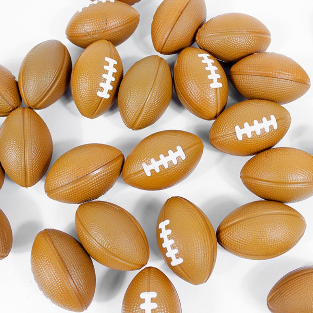 跨境热销迷你小号橄榄球玩具发泡海绵球弹力球互动玩具-阿里巴巴