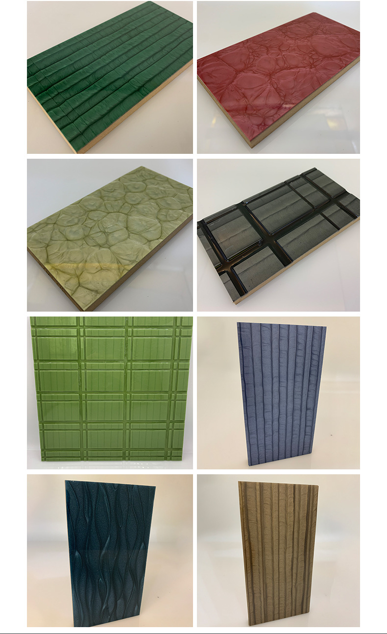 树脂饰面板室内装饰材料雕刻系列立体纹理生态树脂板上百款式可选