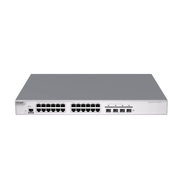 锐捷rg-s2910v2-24gt4xs-p-l 三层网管型盒式接入poe交换机-阿里巴巴
