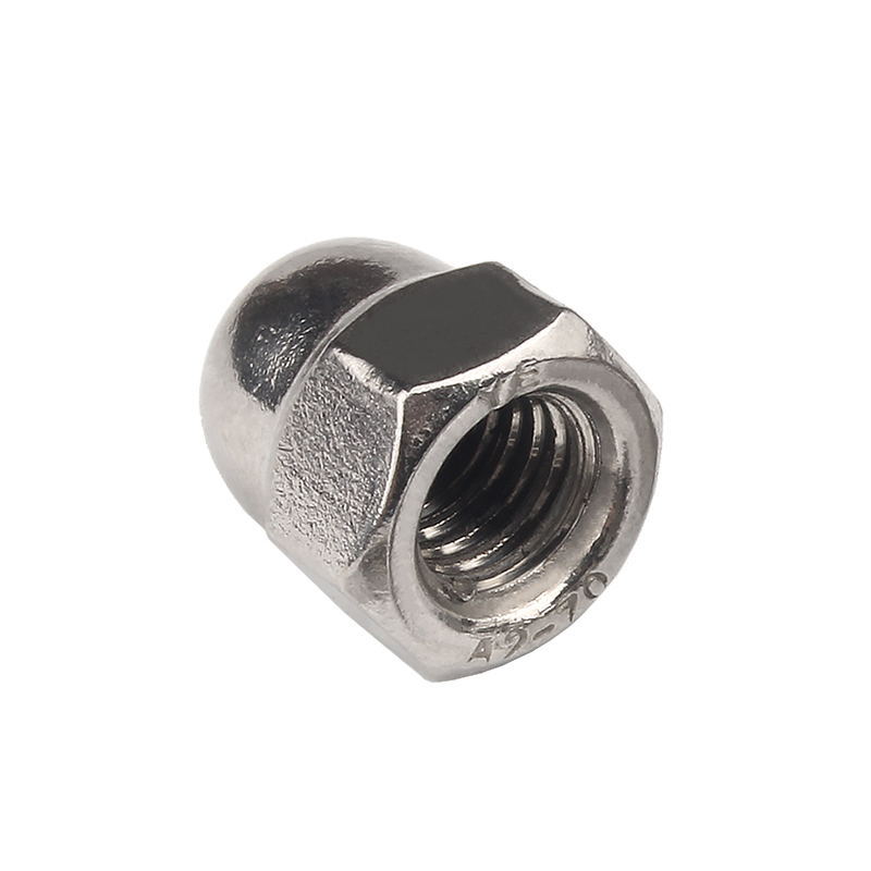 304/316不锈钢盖型螺母螺帽装饰螺丝帽 盖帽圆球头圆头盖形螺母