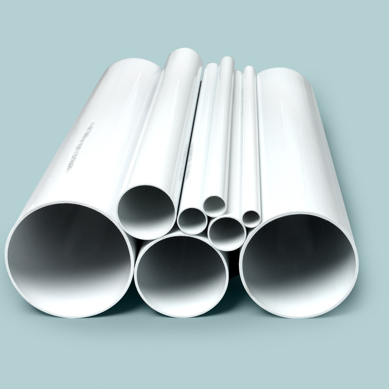 实力工厂pc穿线管 白色埋线管pc电工套管刚性阻燃管支持印字pc管