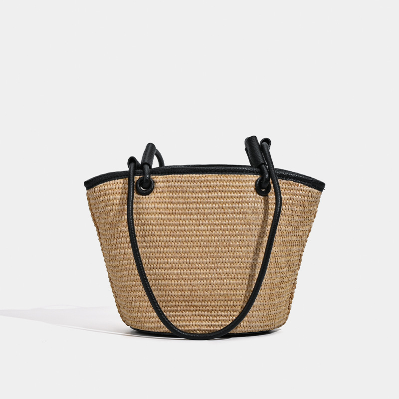 2025春夏新款小众设计编织包女时尚百搭单肩包高级感小众设计大包