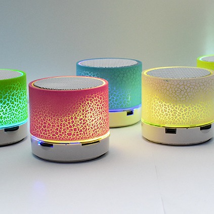 小裂纹led彩灯蓝牙音箱插卡无线电脑音响创意收音机礼品音箱-阿里巴巴