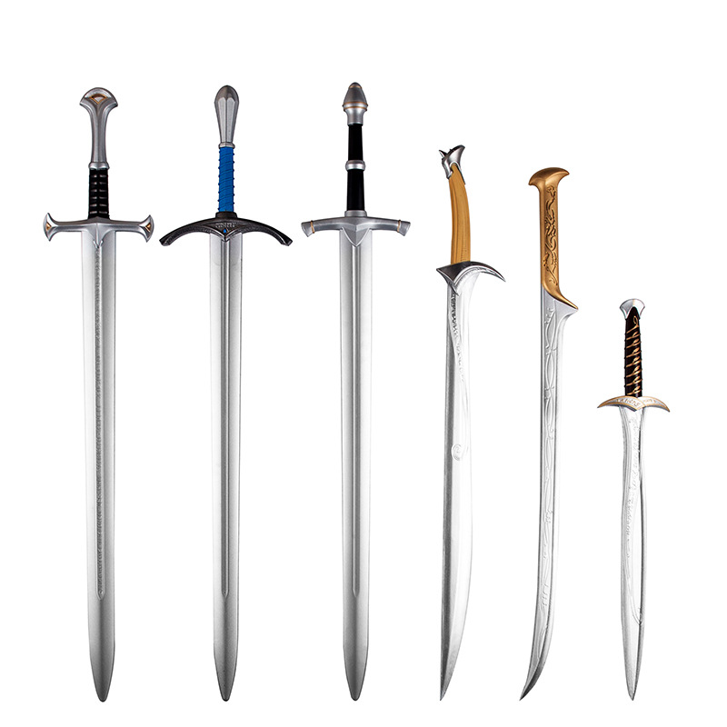 旅游景点精灵王刀剑魔戒指环王霍比特人剑瑟兰迪尔剑影视剑未开刃