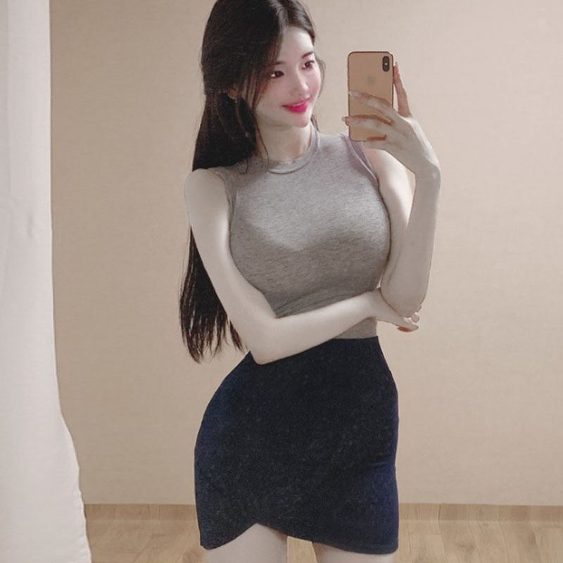 吊带背心弹力图片