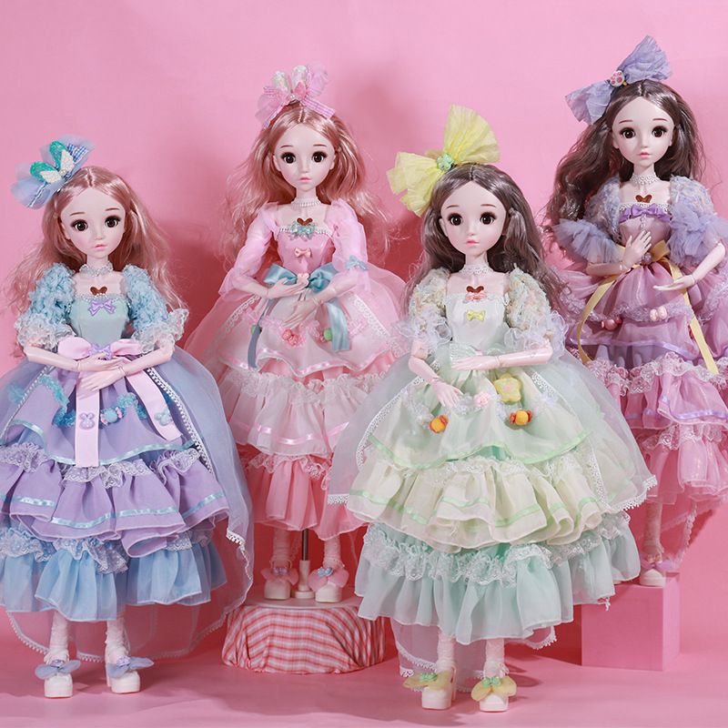 新款60厘米纱裙娃娃雅德芭比音乐洋娃娃女孩生日礼物儿童玩具批发