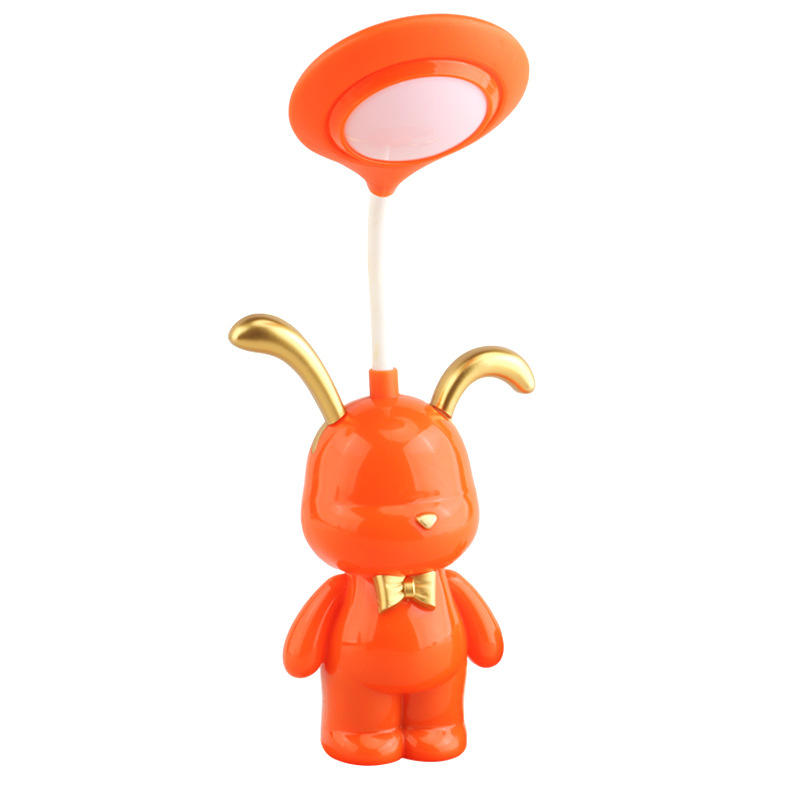 Cartoon New Creative Cute Pet Table Lamp Mini Student Learning Desktop Decoration Small Night Lamp Doll Gift