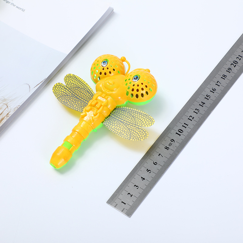 Dragonfly Bell Baby Rattle Children's Toys Educational Toys Dragonfly Rattle Stall Toys