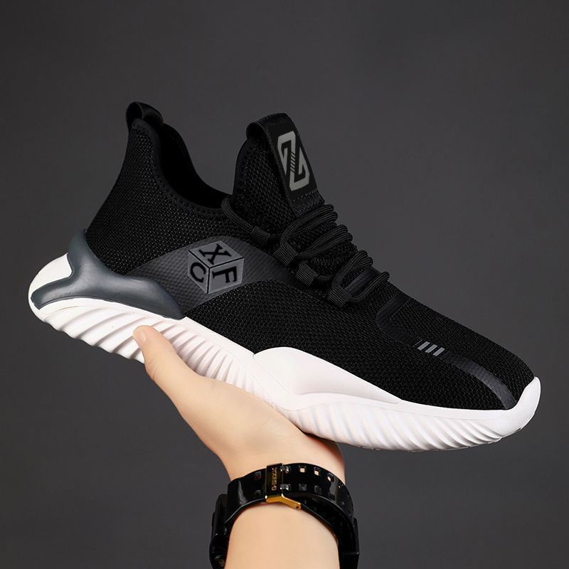 Lace-up Running Men's Walking Shoes 2022 Men's Sneakers Shoes Fashionable Sports Summer Student New Foreign Trade Men Wholesale Break