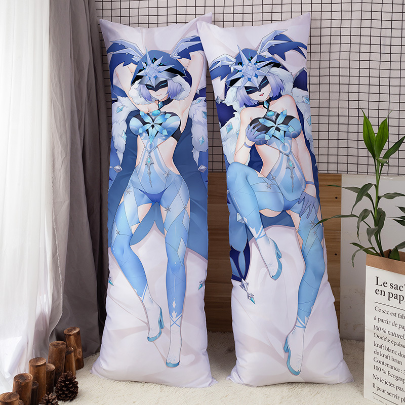 萌工坊原神冰莹术士等身抱枕靠枕二次元周边床品亚马逊速卖通货源