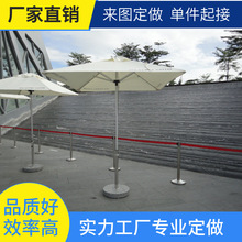 雨伞深圳厂家2.7M米铝合金方形户外大伞广场太阳伞遮阳方伞中柱