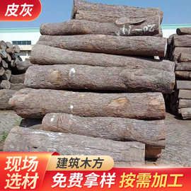 大口径皮灰原木 莫桑比克黑檀 风车木茶盘木料家具雕刻工艺品料