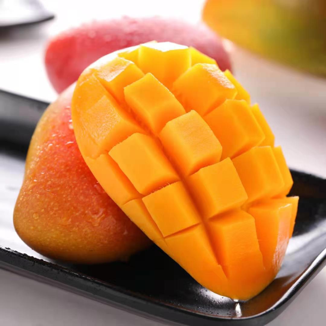 急购2022秋5斤新鲜酸脆芒生吃芒果水果芒果芽云南广西青芒果当季水果