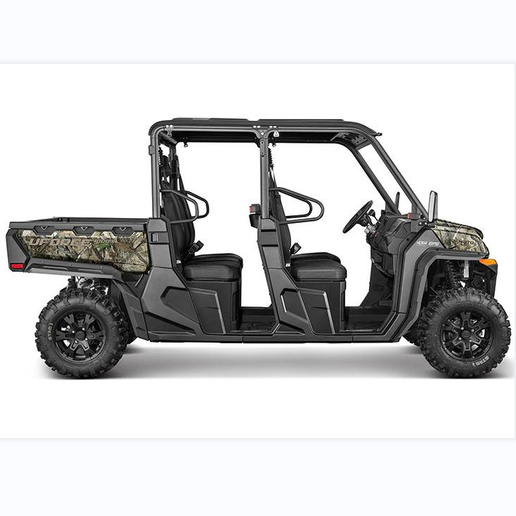 新款双排6座带斗燃油型四驱成人全地形越野车沙滩车 atv/utv 1000