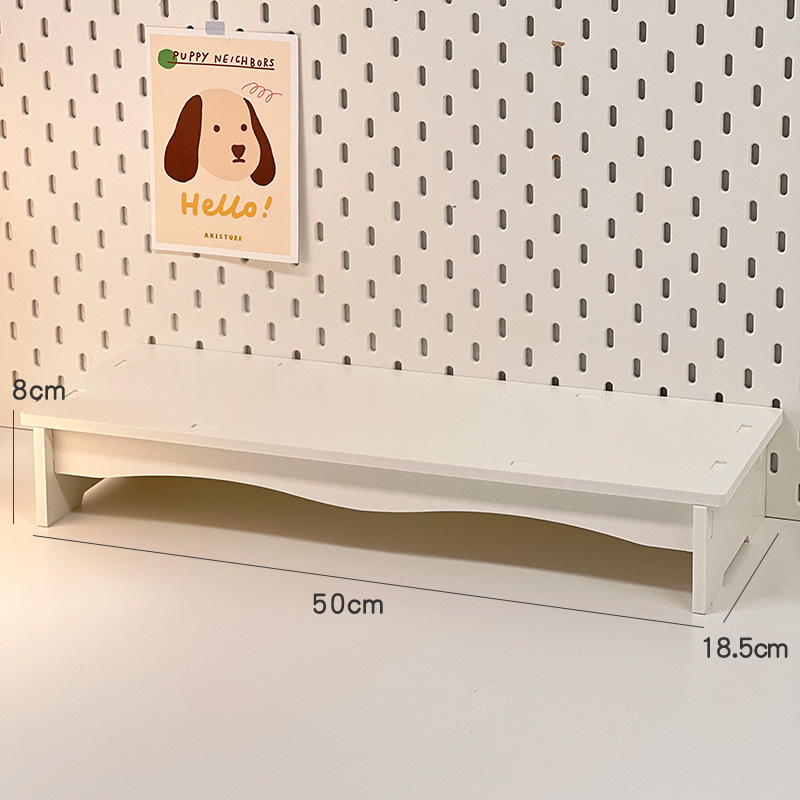 Desktop Monitor Heightening Insole 2023 Multi-Function Storage Rack with Drawer Heightening Stand Desktop Computer Riser