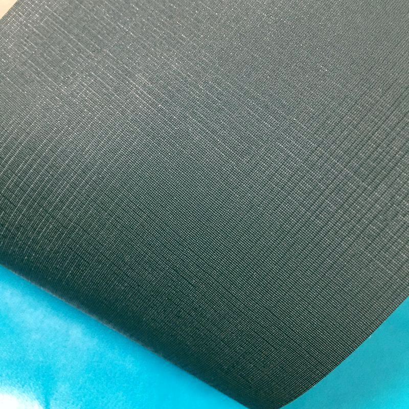 红蓝绿色格子纹装帧纸莱尼纹充皮纸特种纸包装本子封面烫金胶化纸