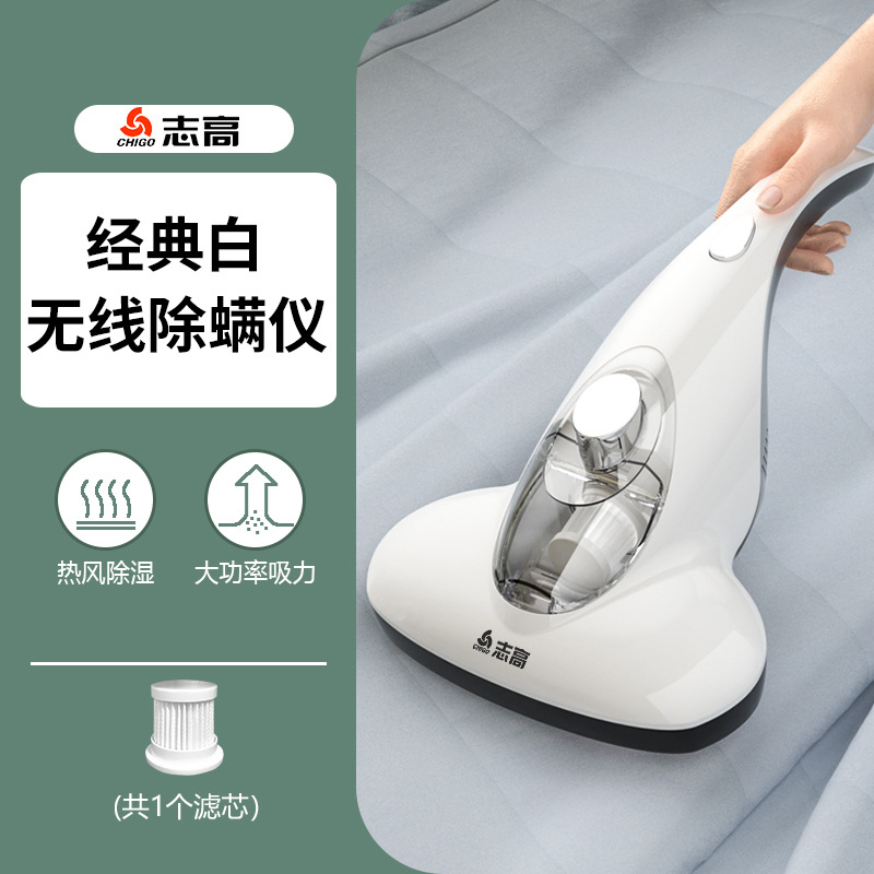 Mites Instrument Household Handheld Wireless Small Bed UV Sterilization Mite-Removal Vacuum Cleaner Factory in Stock