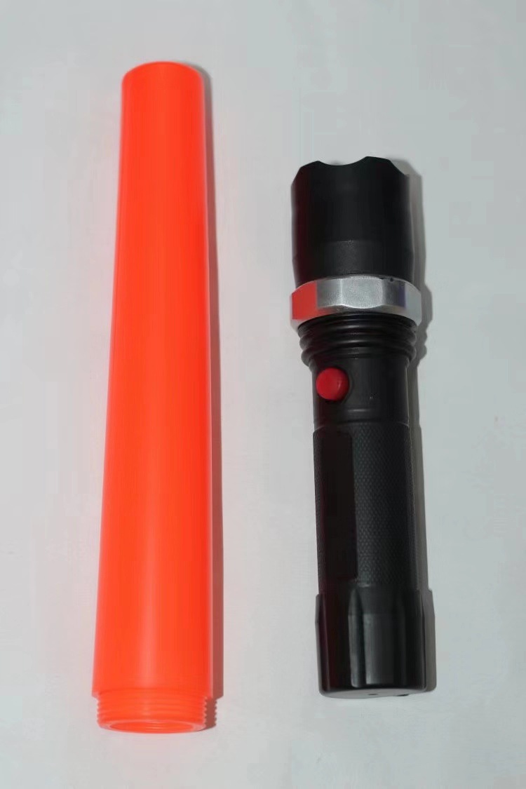 Traffic Warning Signal Baton Battery-Type Light Stick Concert Red Light Stick Security Flash Stick