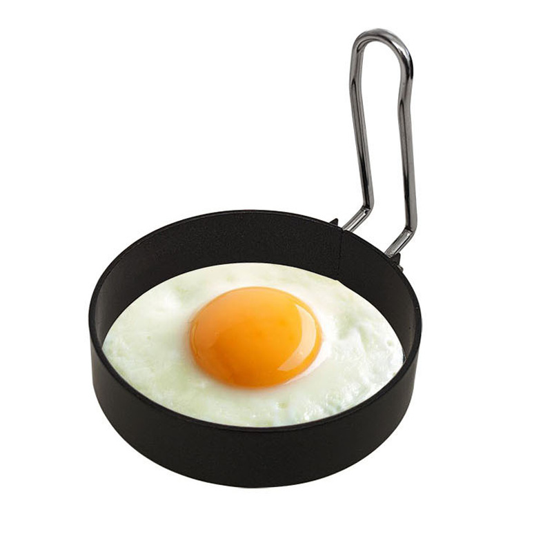圆形煎蛋器 硅胶手柄不粘煎蛋器 煎蛋模具