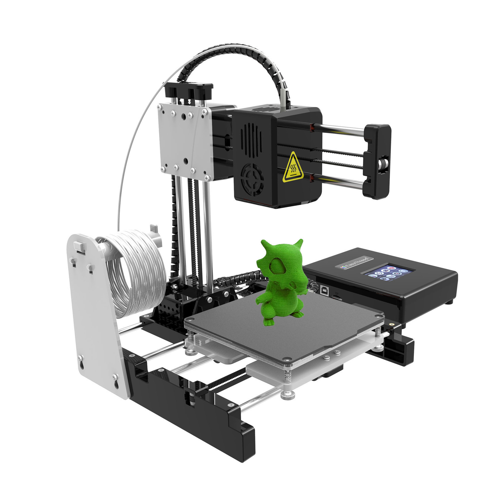 普伦特x2 plus 家用教学3d打印机学生diy桌面小型三维立体打印机