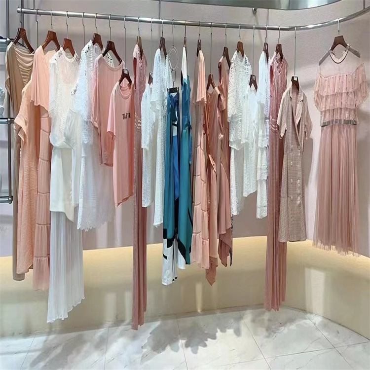 杭州一线品牌郁香菲24夏品牌折扣女装直播撤柜厂家尾货清仓货源