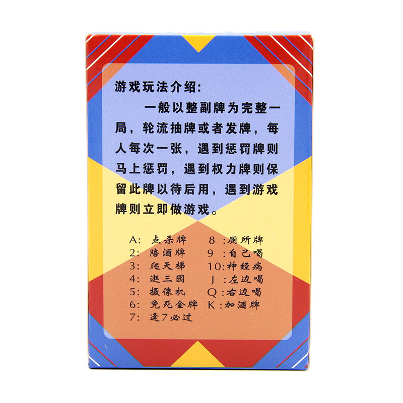 创意酒吧ktv陪酒扑克以酒坑友桌游聚会游戏酒桌文化惩罚牌批发