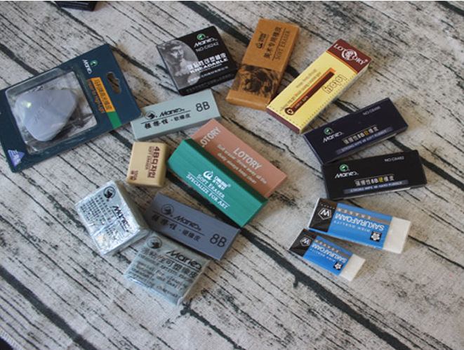 青竹橡皮老人头橡皮高光橡皮可塑性橡皮电动橡皮樱花橡皮各种橡皮