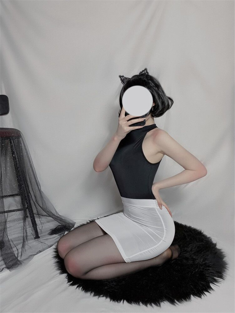 厂家直销新款情趣内衣死库水泳衣装开档高叉连体衣套装泳衣ol秘书