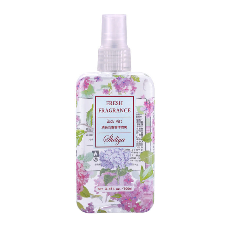 Internet Hot Recommended Shiliya Fragrance Body Spray Flower Fragrance Lasting Fresh Alight Fragrance Perfume for Women Wholesale